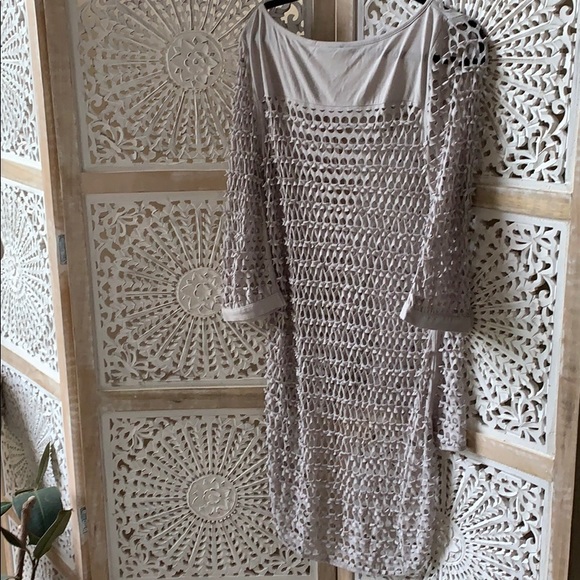 Chic long tunic or swim cover up - Picture 4 of 6